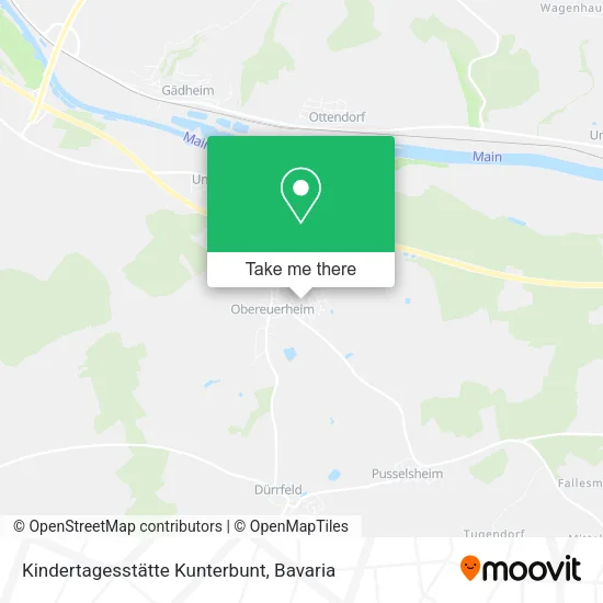 Карта Kindertagesstätte Kunterbunt
