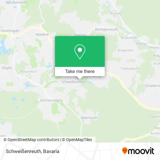 Карта Schweißenreuth