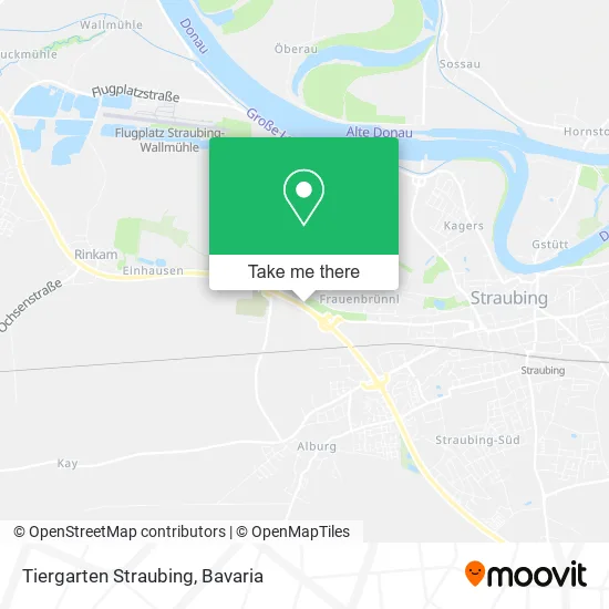 Карта Tiergarten Straubing