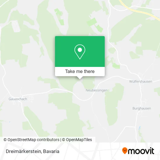 Карта Dreimärkerstein