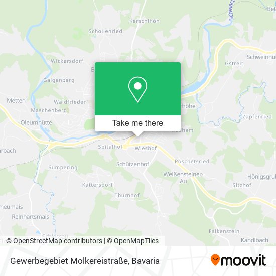 Gewerbegebiet Molkereistraße map