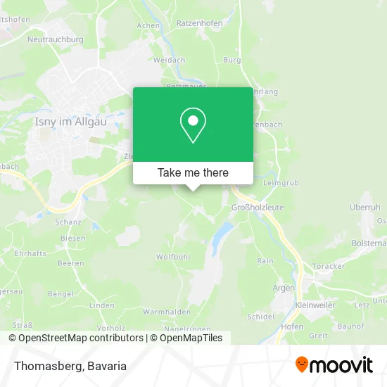 Карта Thomasberg