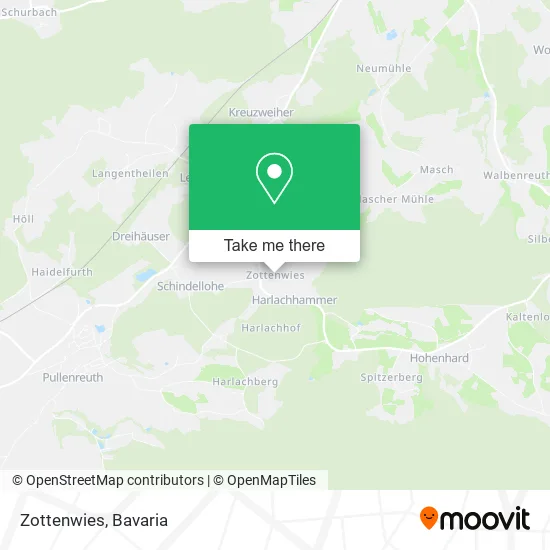 Карта Zottenwies