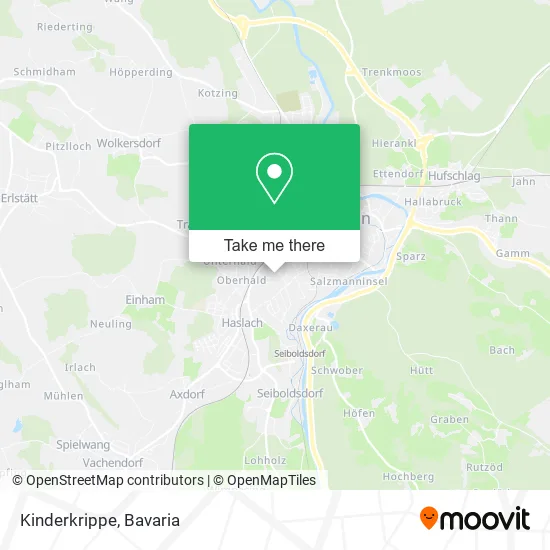 Карта Kinderkrippe