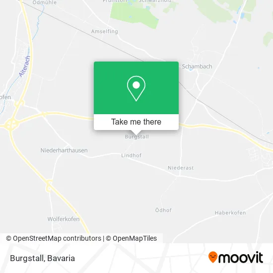 Карта Burgstall