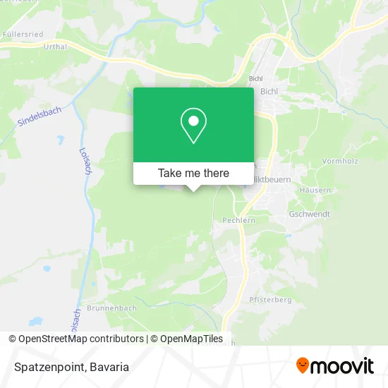Карта Spatzenpoint