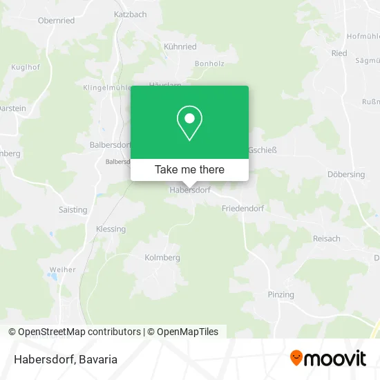 Карта Habersdorf