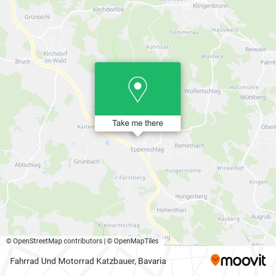 Fahrrad Und Motorrad Katzbauer map