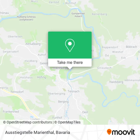 Карта Ausstiegstelle Marienthal