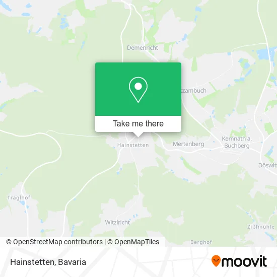 Карта Hainstetten