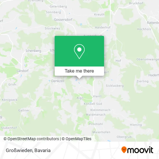 Карта Großwieden