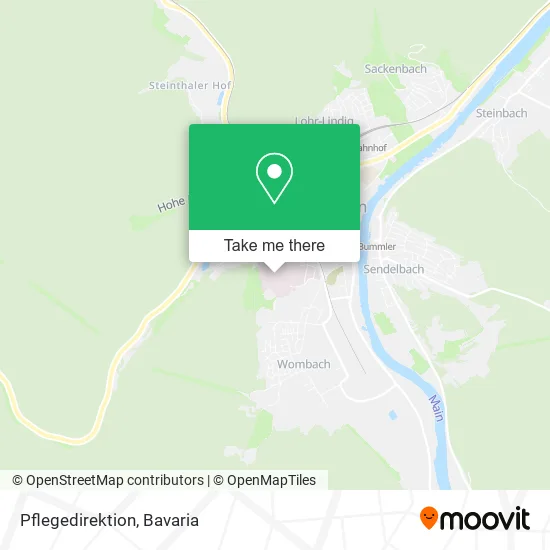 Карта Pflegedirektion