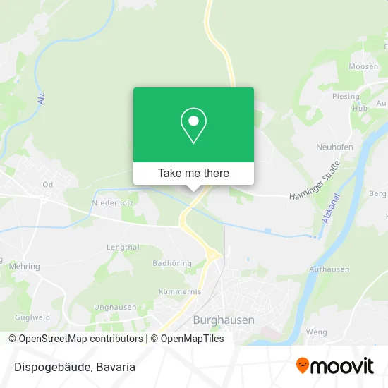 Карта Dispogebäude