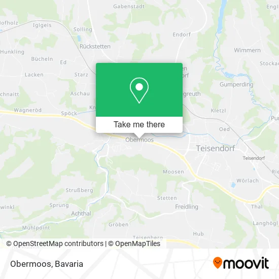 Карта Obermoos