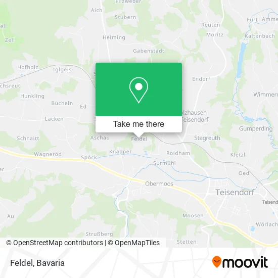Карта Feldel
