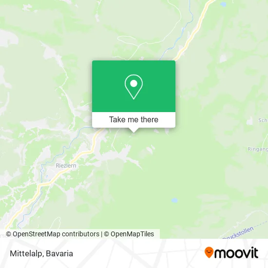 Карта Mittelalp