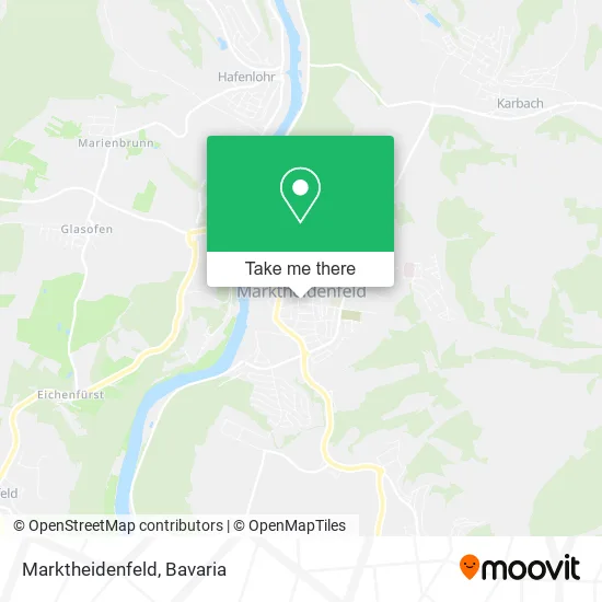 Карта Marktheidenfeld