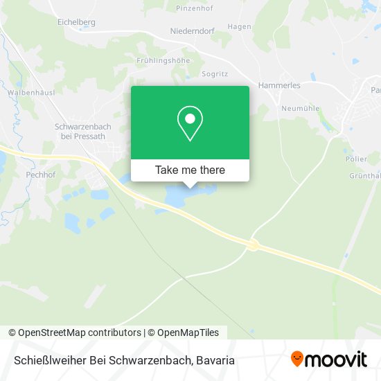 Schießlweiher Bei Schwarzenbach map