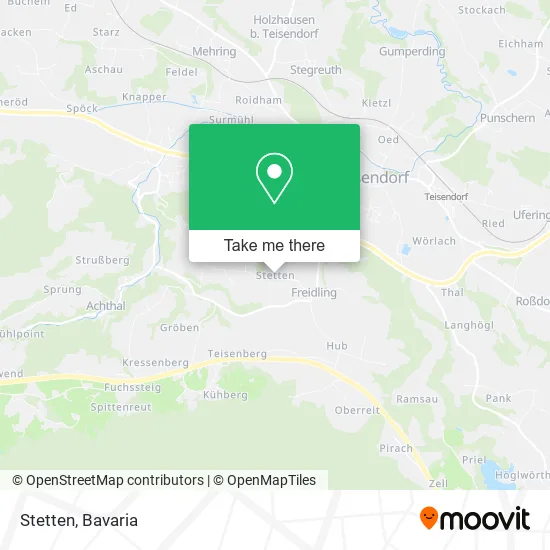 Карта Stetten