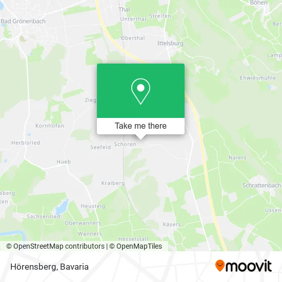 Карта Hörensberg