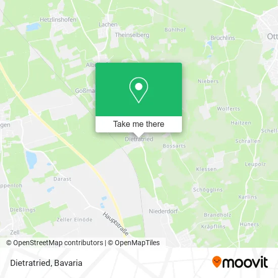Карта Dietratried