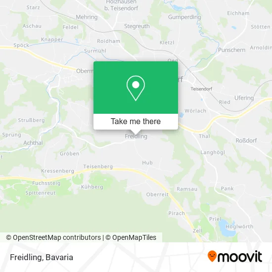 Карта Freidling