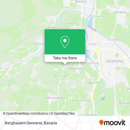 Карта Bergbauern-Sennerei