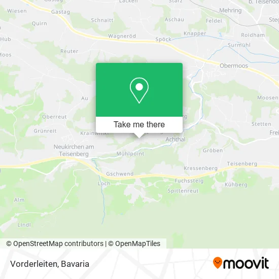 Карта Vorderleiten