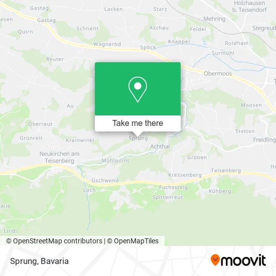 Карта Sprung