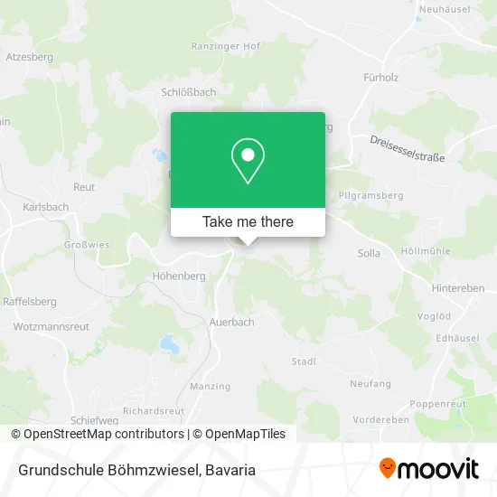 Карта Grundschule Böhmzwiesel