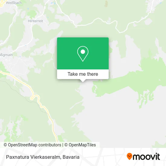 Карта Paxnatura Vierkaseralm