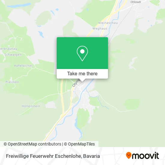 Карта Freiwillige Feuerwehr Eschenlohe