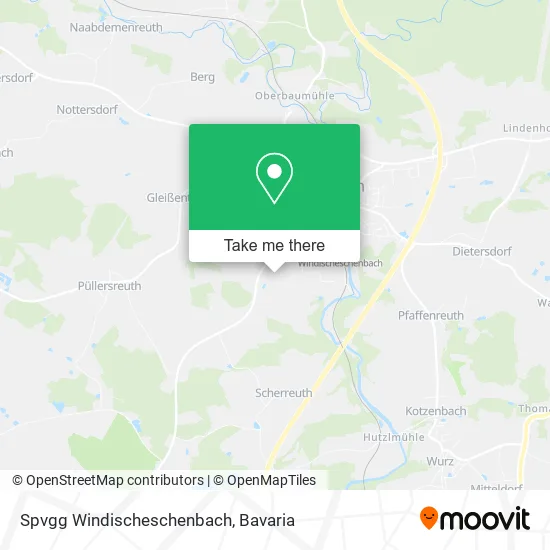 Карта Spvgg Windischeschenbach