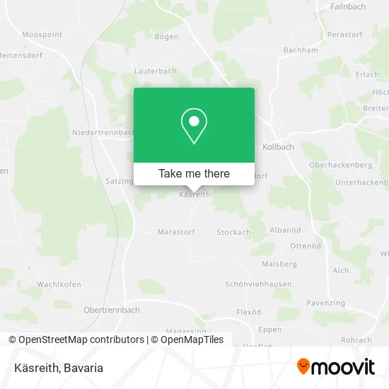 Карта Käsreith