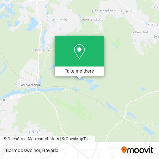 Карта Barmoosweiher