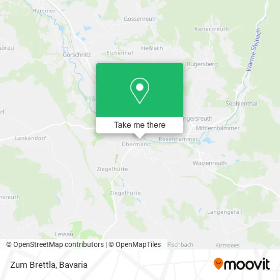 Карта Zum Brettla