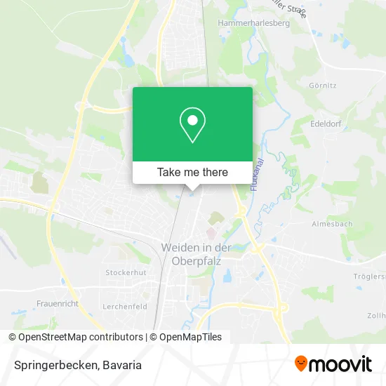 Карта Springerbecken