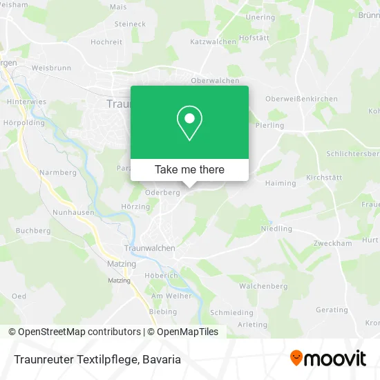 Карта Traunreuter Textilpflege