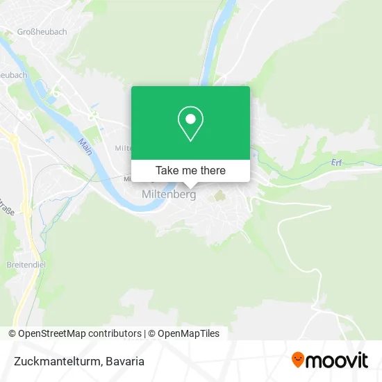 Карта Zuckmantelturm