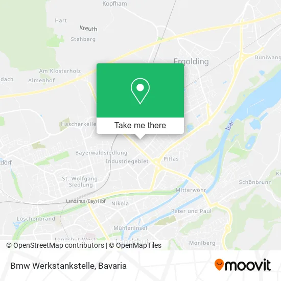 Карта Bmw Werkstankstelle