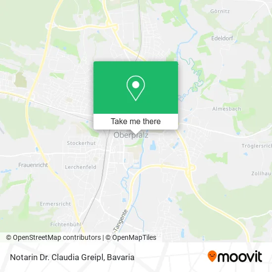 Карта Notarin Dr. Claudia Greipl