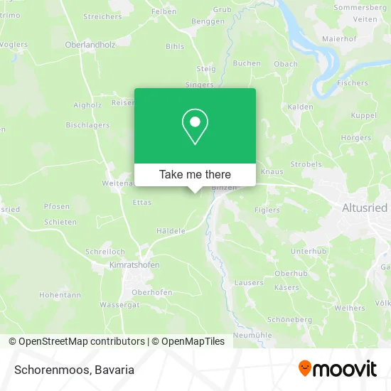 Карта Schorenmoos