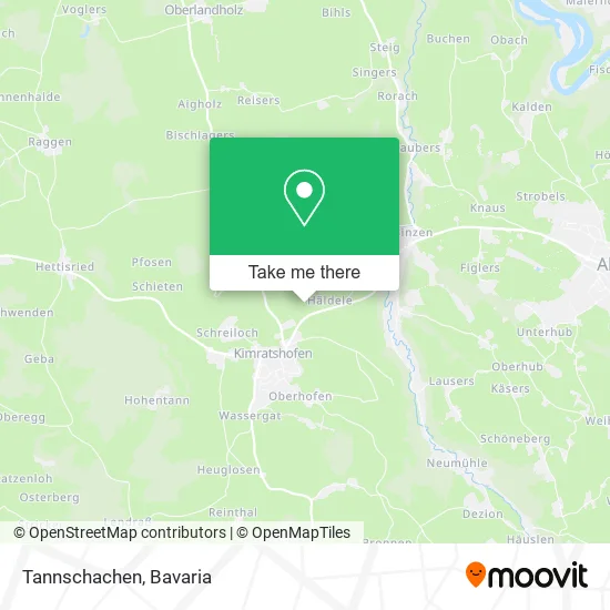 Карта Tannschachen