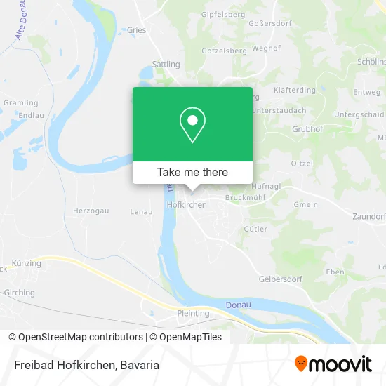 Карта Freibad Hofkirchen
