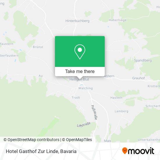 Карта Hotel Gasthof Zur Linde