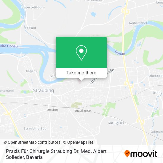 Praxis Für Chirurgie Straubing Dr. Med. Albert Solleder map