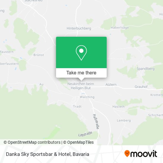 Danka Sky Sportsbar & Hotel map