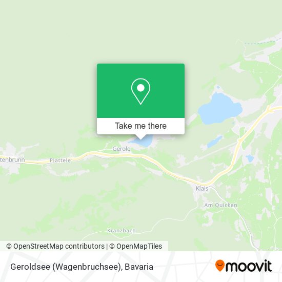 Карта Geroldsee (Wagenbruchsee)
