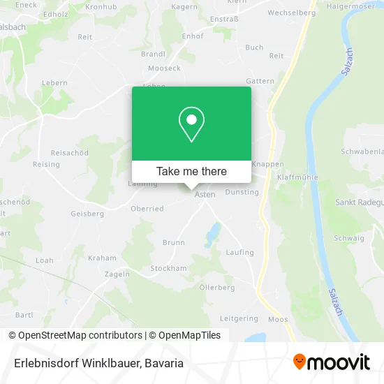 Карта Erlebnisdorf Winklbauer