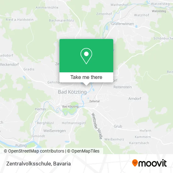 Карта Zentralvolksschule